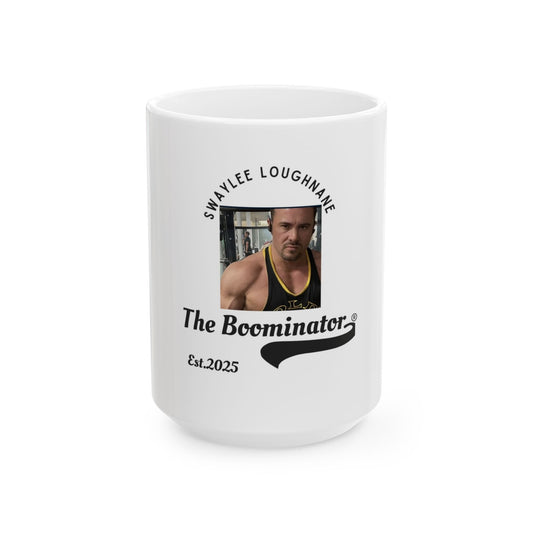 Personalized Fitness Mug - The Boominator - Perfect Gift for Gym Lovers